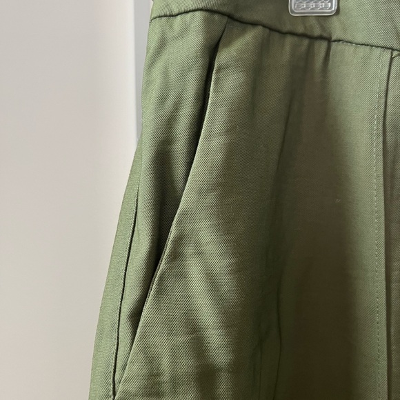 NWT A New Day Women’s Plus Sz 16R Slim Ankle Army Green Trouser Pant - Picture 6 of 10